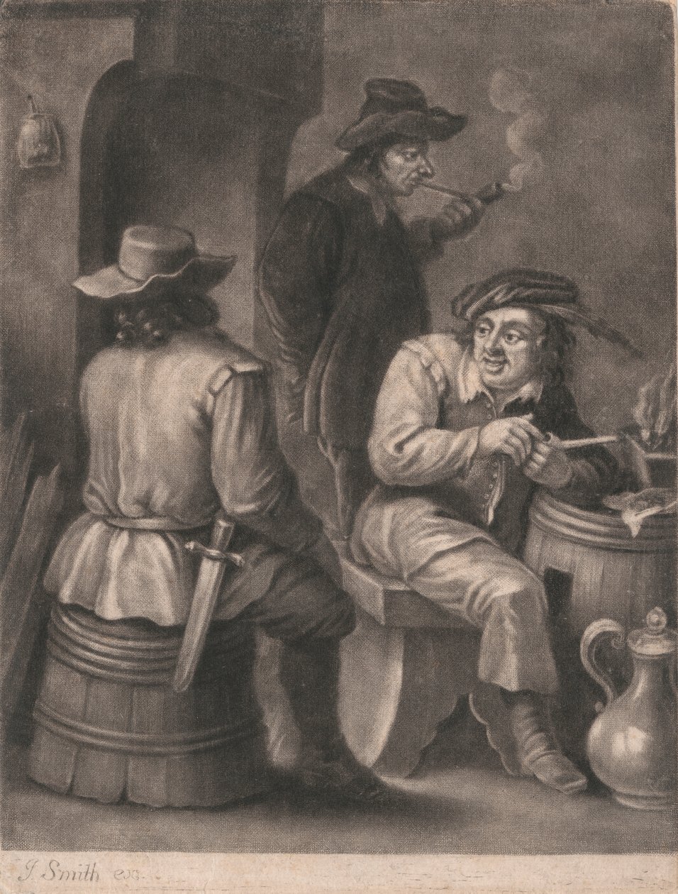 Algunos fumadores de John Smith