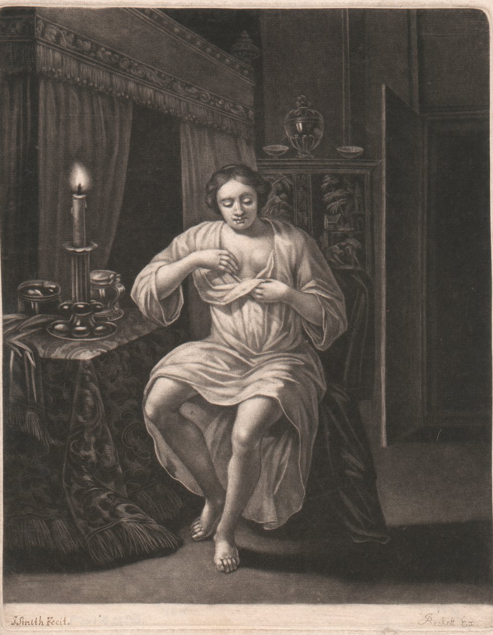Mujer desnudándose de John Smith