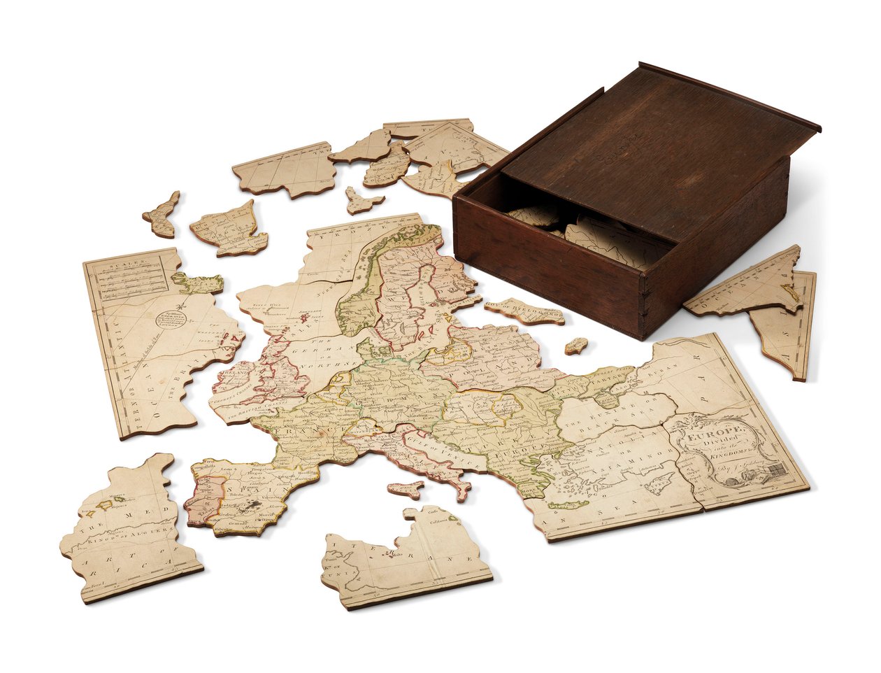 Europa dividida en sus Reinos de John Spilsbury