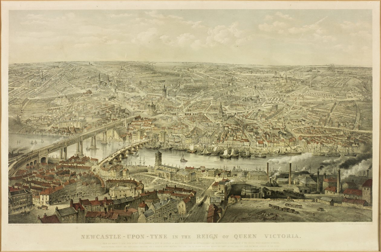 Newcastle upon Tyne en el reinado de la Reina Victoria de John Storey