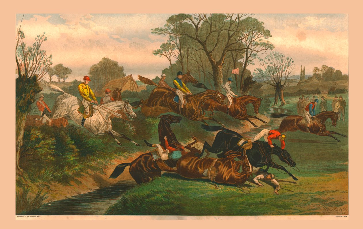 Colores de campo a través, 1877 de John Sturgess