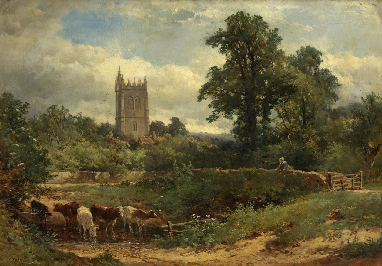 Iglesia de Bitton de John Syer