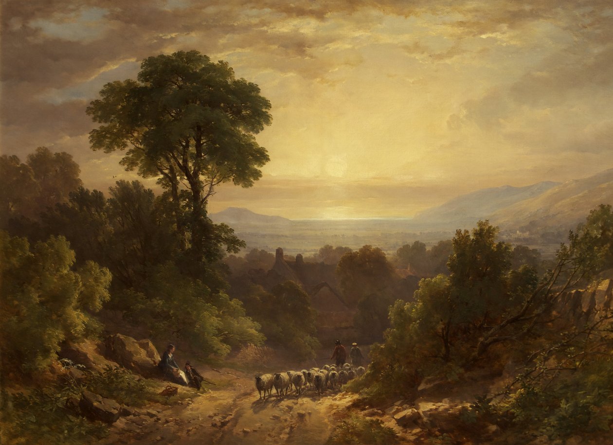 Regresando del pasto de John Syer