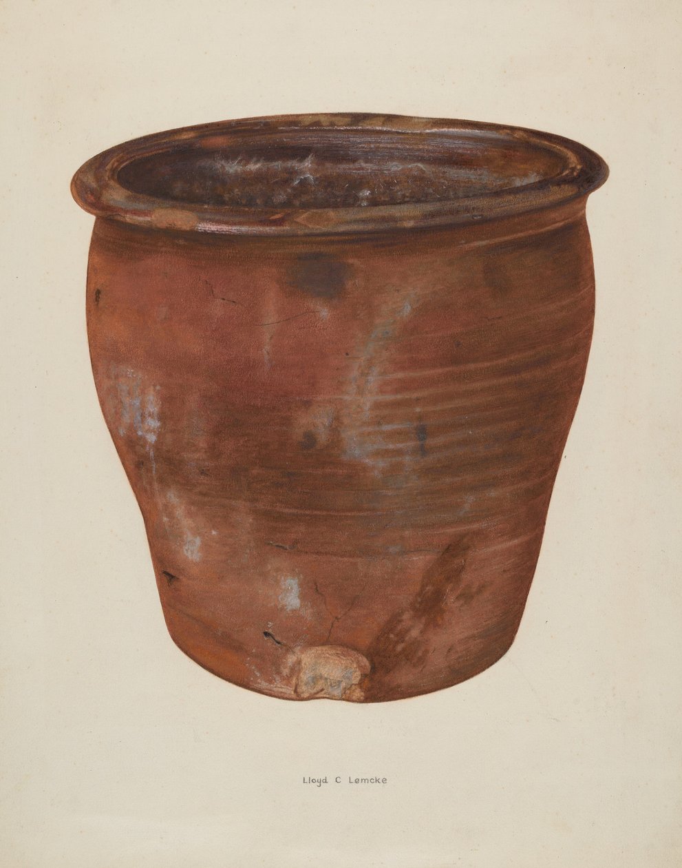 Olla marrón, 1935-1942 de John Tarantino
