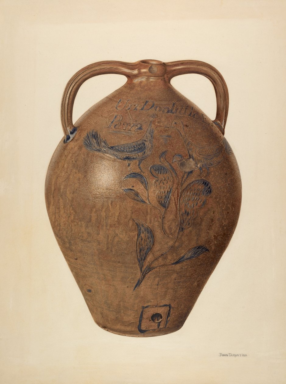 Jarra para vino, sidra o vinagre, c. 1941 de John Tarantino