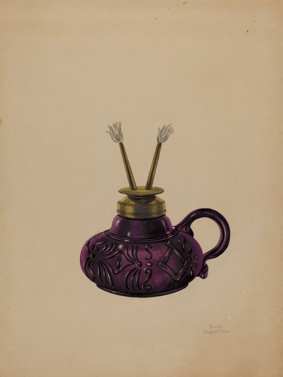 Lámpara, c. 1937 de John Tarantino