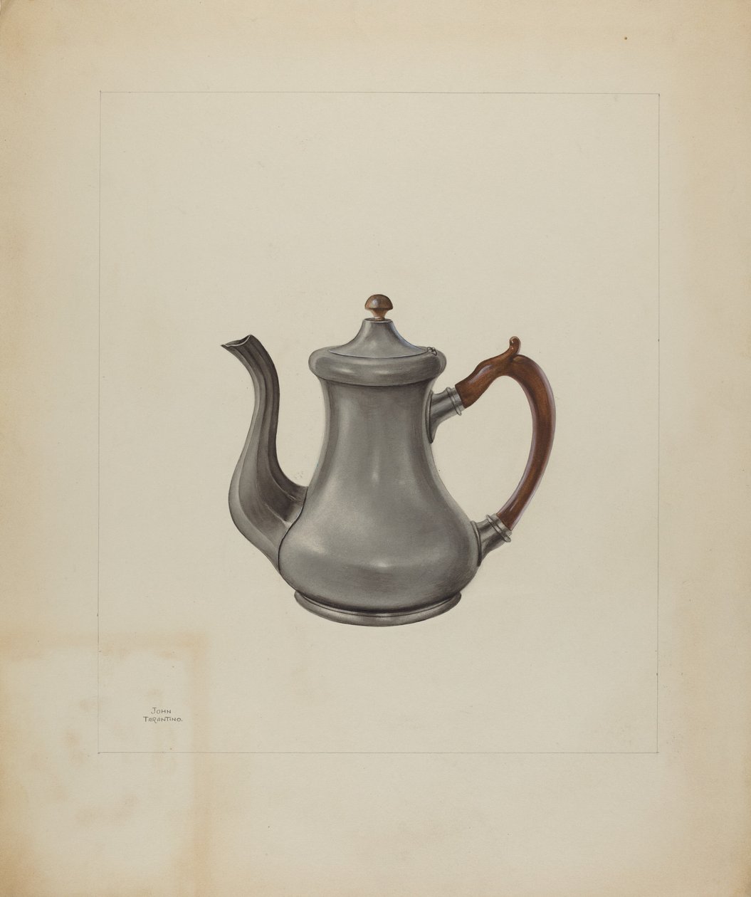 Tetera de Peltre, 1935-1942 de John Tarantino