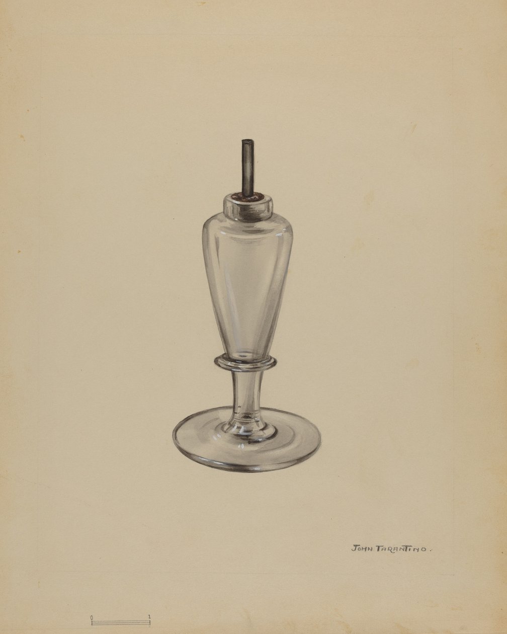 Lámpara de chispa, c. 1936 de John Tarantino