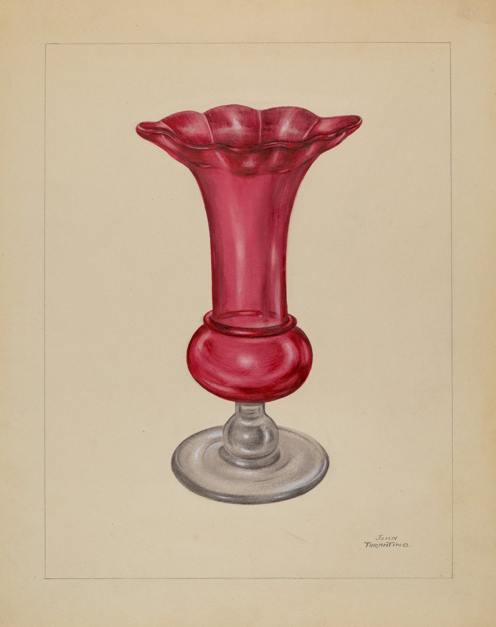 Jarrón, c. 1936 de John Tarantino