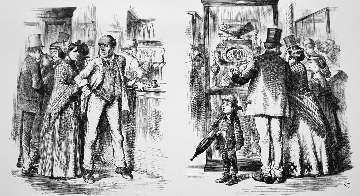 Caricatura de John Tenniel de John Tenniel