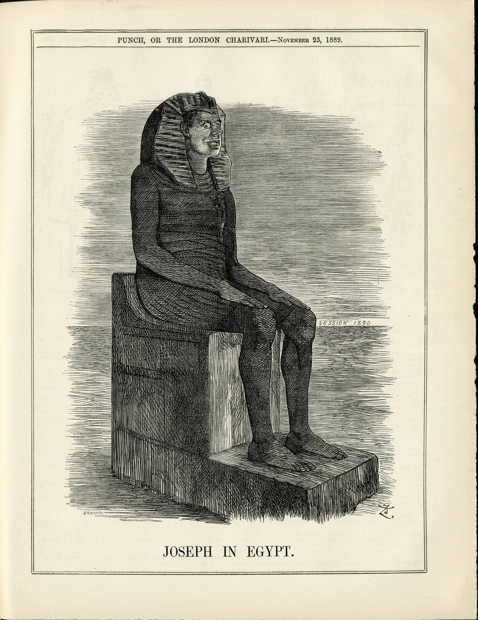 Ilustración de John Tenniel (1820-1914) en Punch de John Tenniel