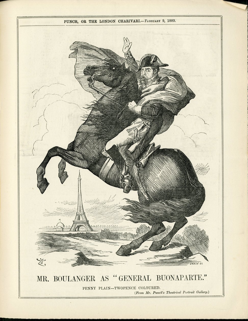 Ilustración de John Tenniel (1820-1914) en Punch de John Tenniel