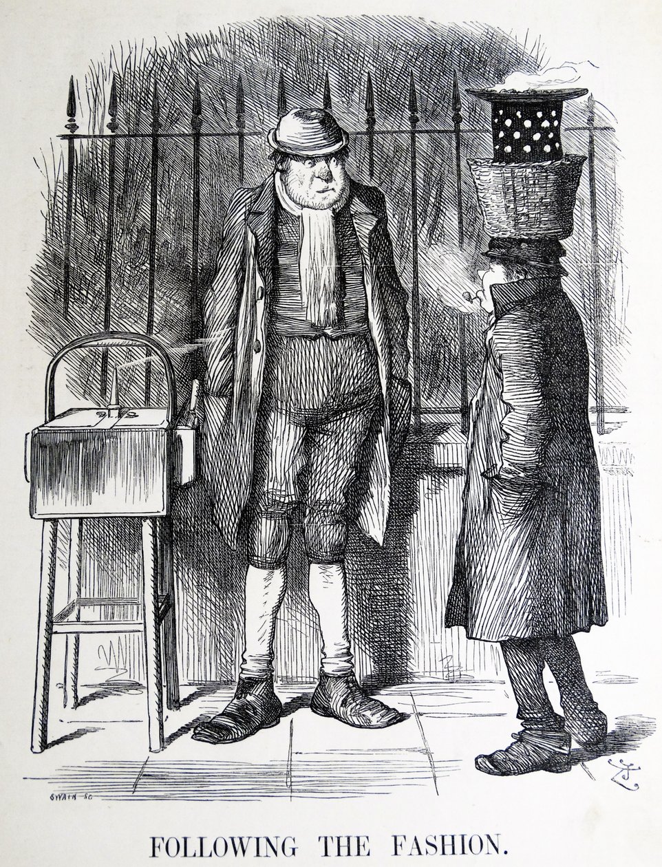 Caricatura de John Tenniel titulada 