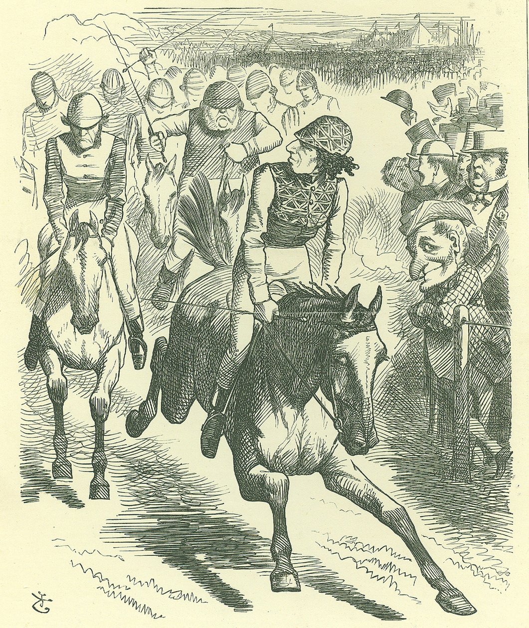 El Derby de John Tenniel