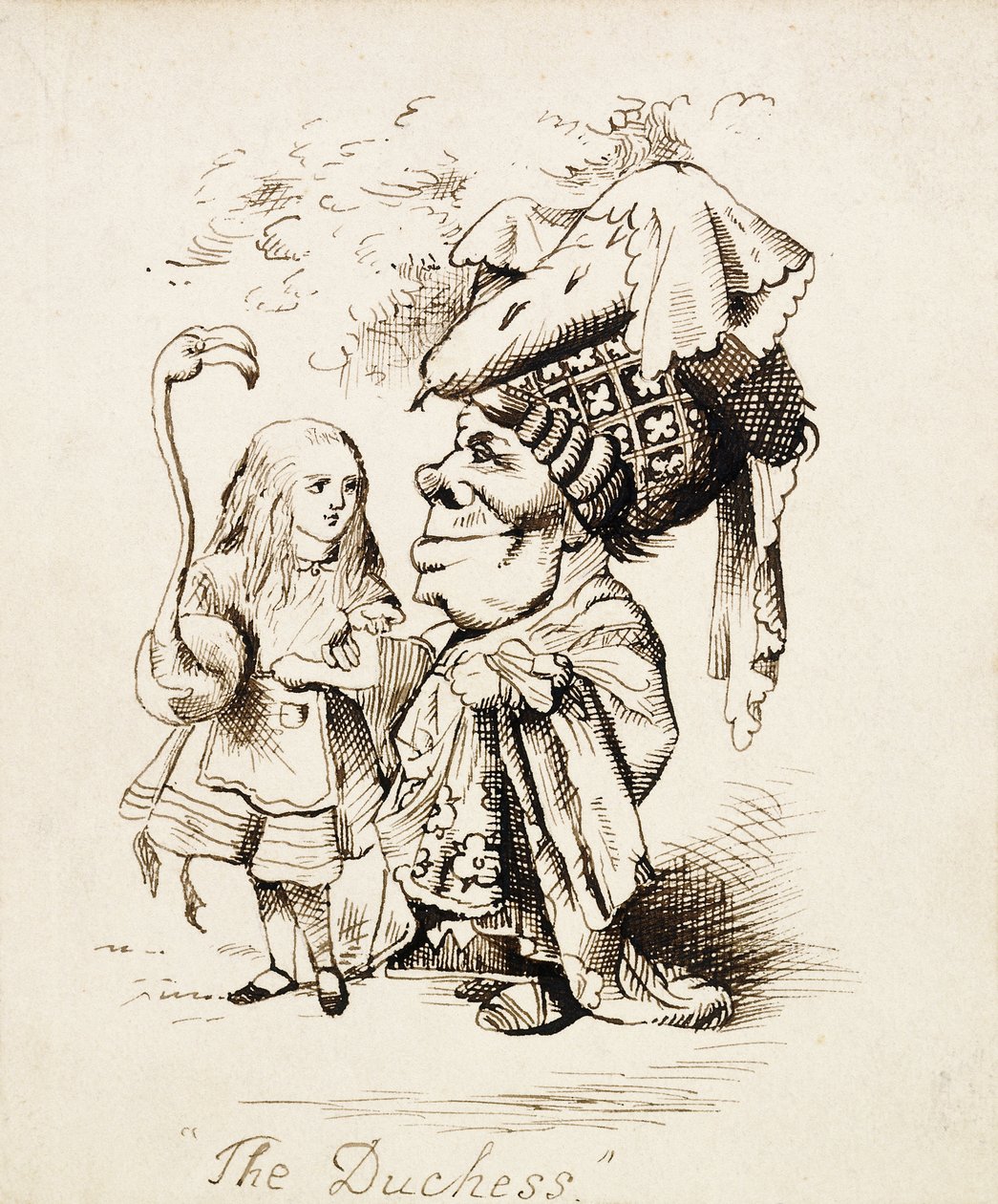 La duquesa, c.1865 de John Tenniel