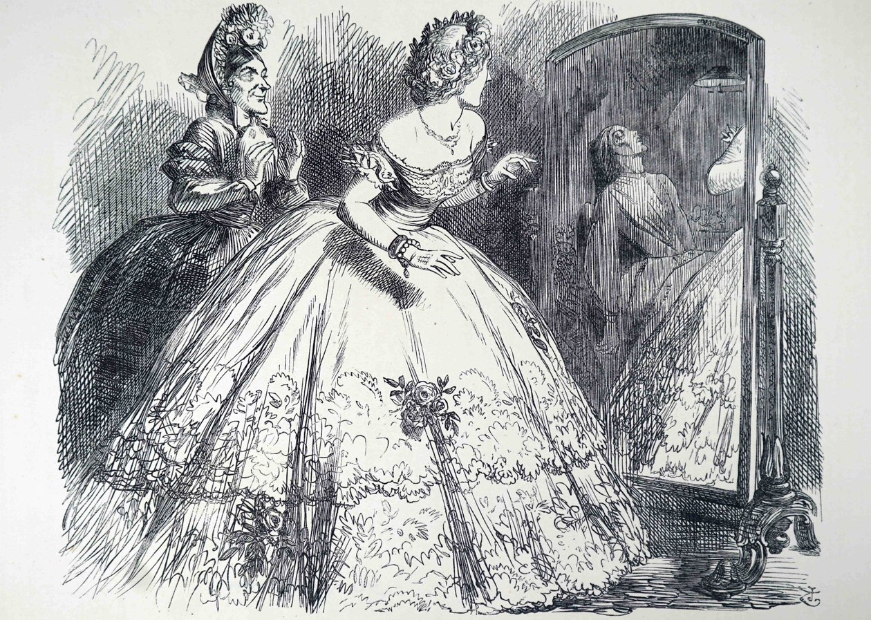 La Dama Embrujada de John Tenniel