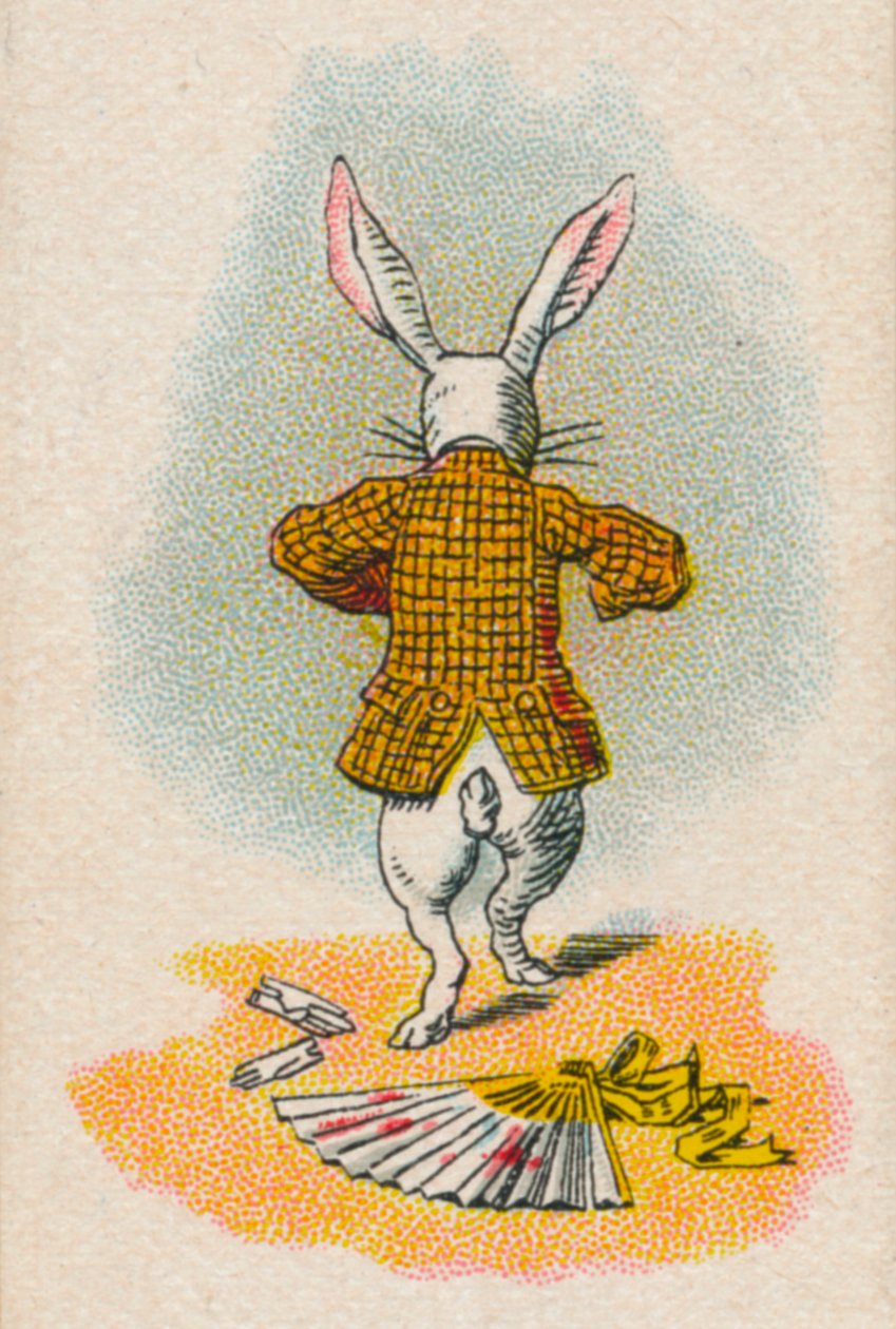 El Conejo Huyendo, 1930 de John Tenniel