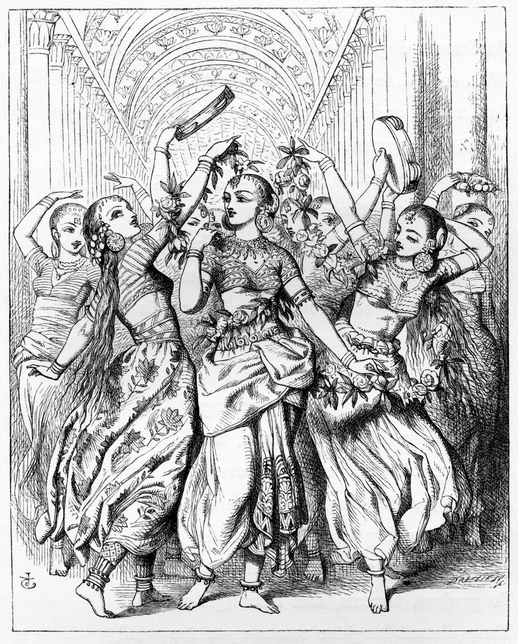 El Profeta Velado de de John Tenniel