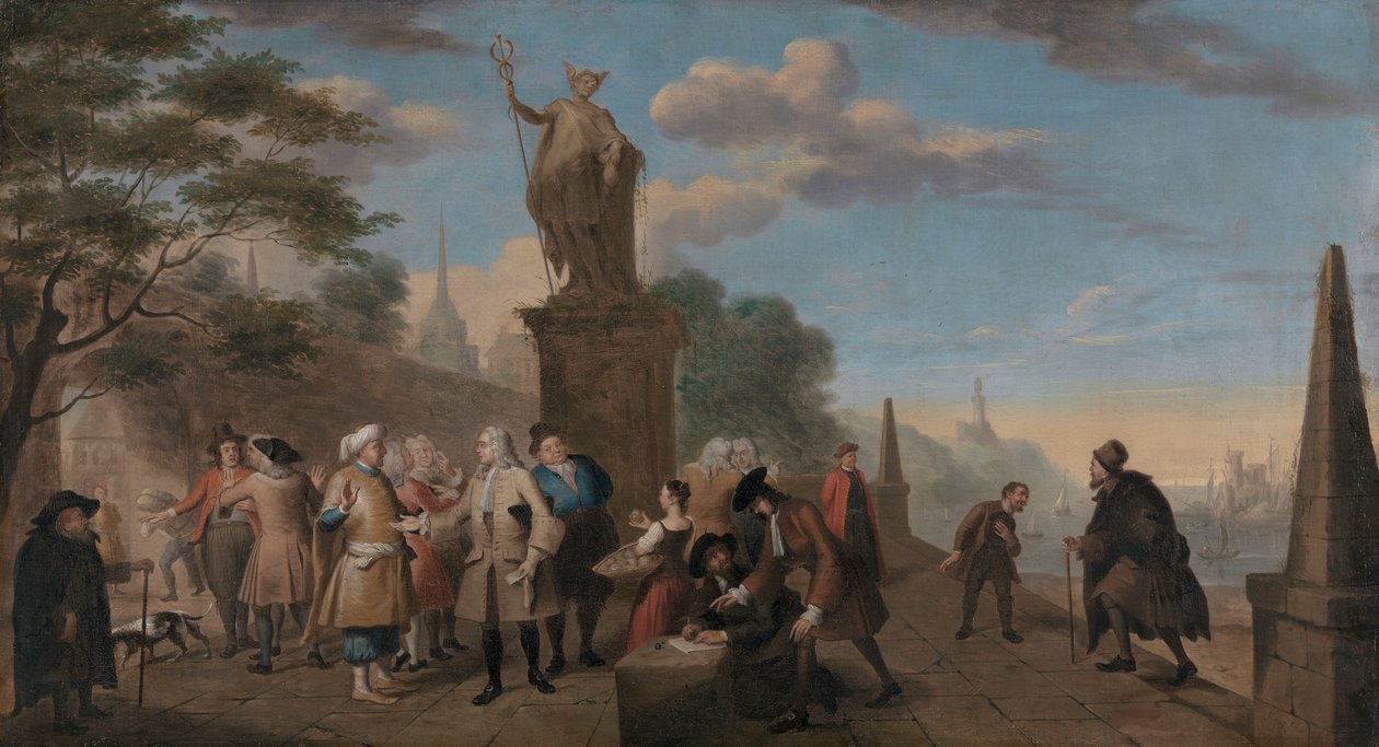 Alegoría del comercio de John Theodore Heins