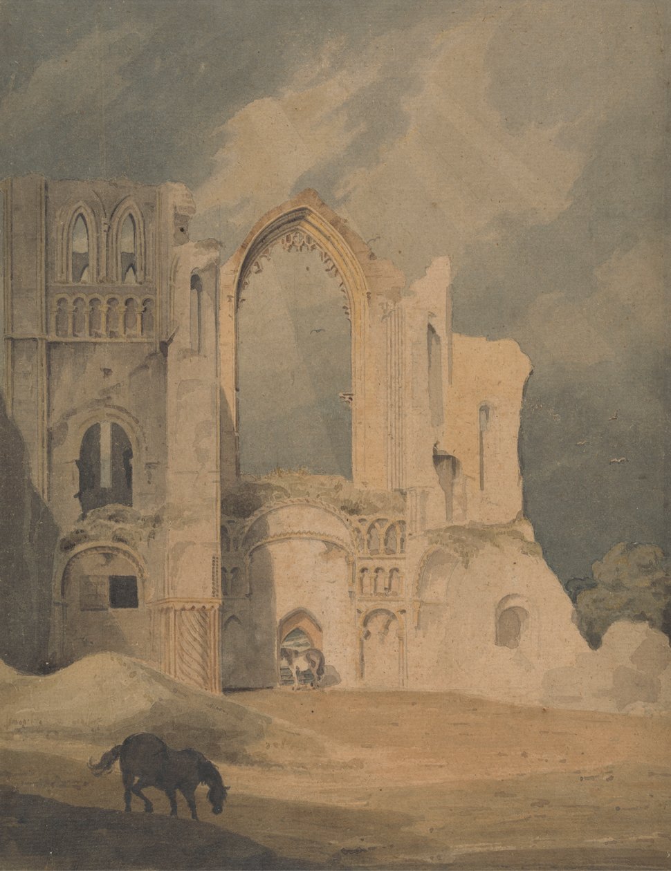 Priorato de Castle Acre de John Thirtle