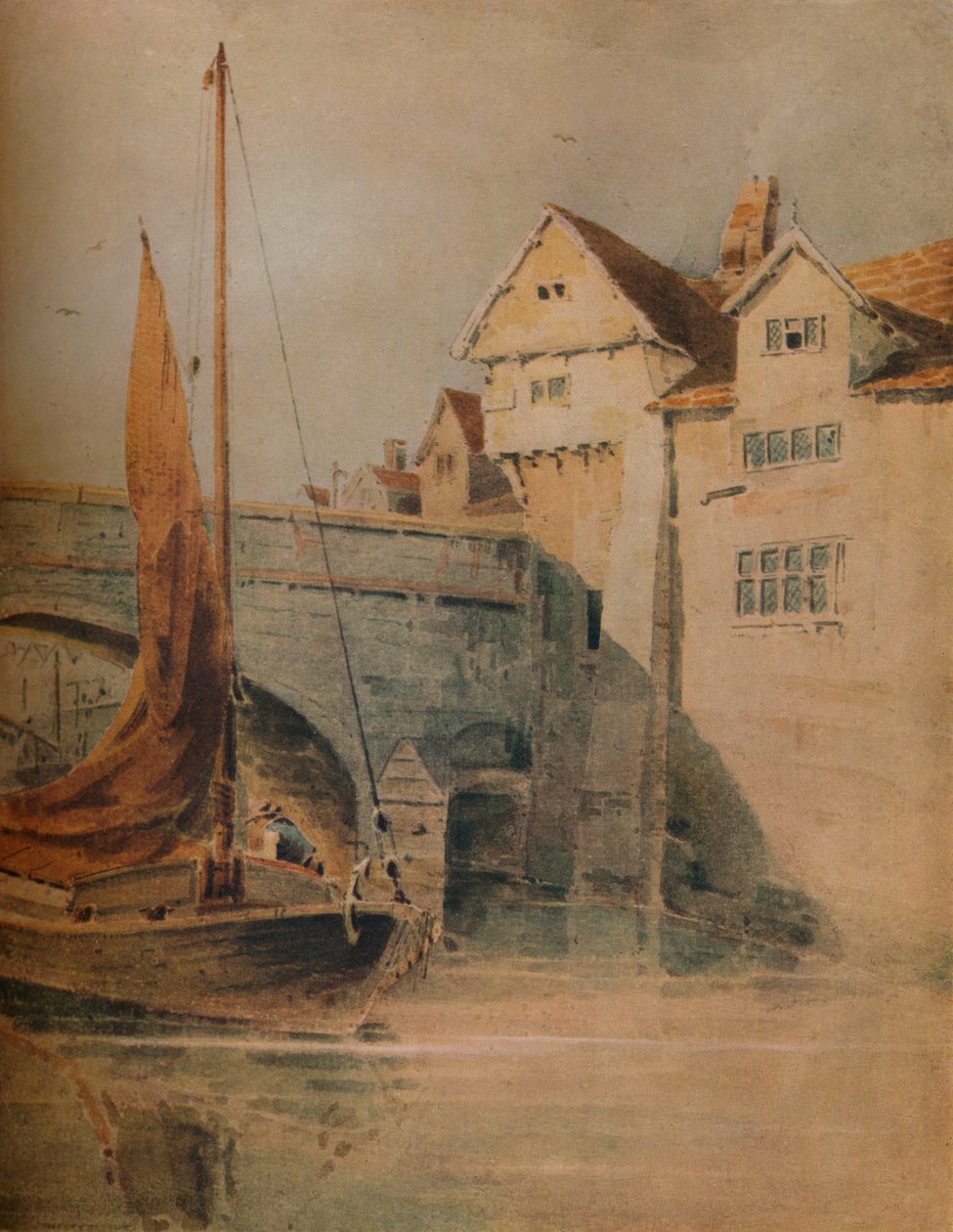 Puente Fye, Norwich, c1835, 1938 de John Thirtle