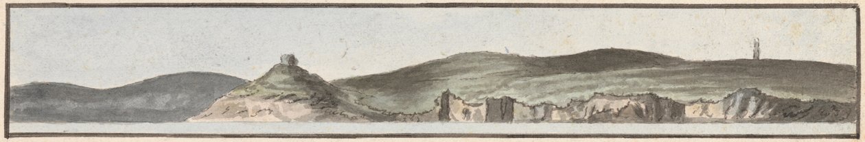 Ram Head, Norte por Oeste (2 millas de distancia) de John Thomas Serres
