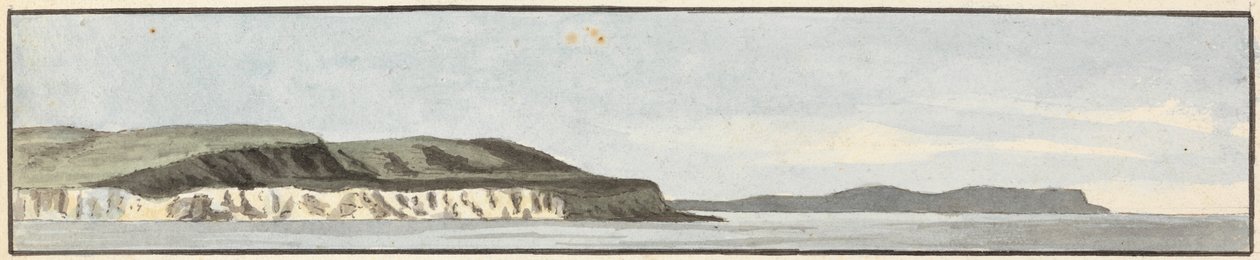 The Bill of Portland (uno de los tres dibujos en un soporte) de John Thomas Serres