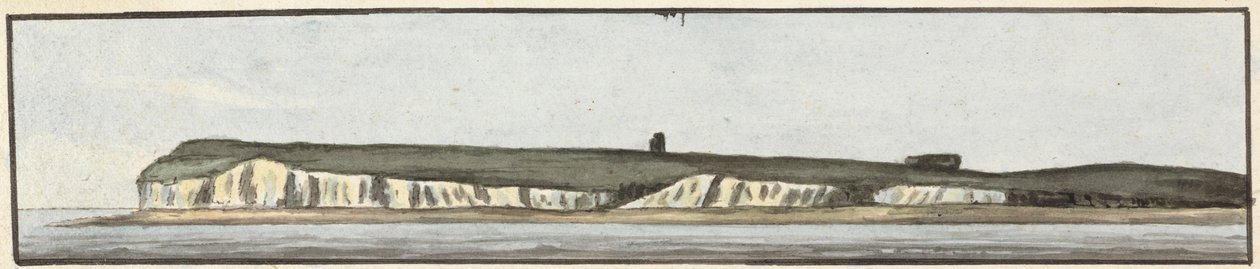 The North Foreland (uno de los tres dibujos de un montaje) de John Thomas Serres