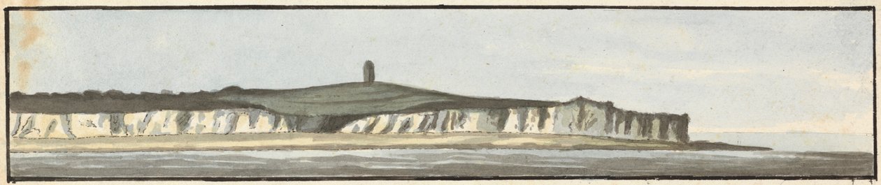 The South Foreland (uno de los tres dibujos de un montaje) de John Thomas Serres