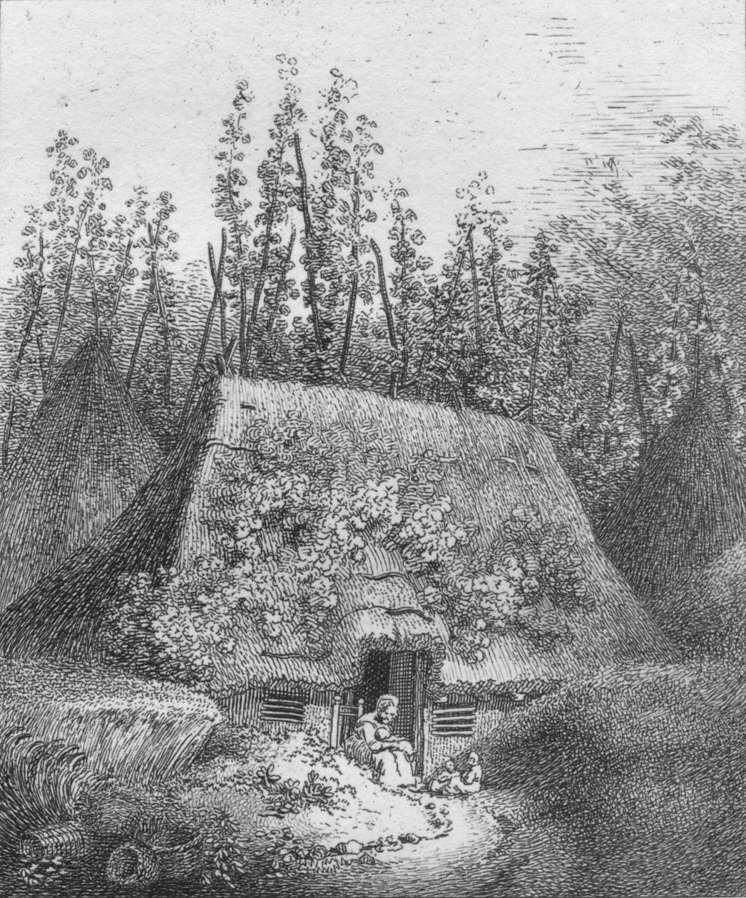 En Cobham, Surrey, 1797 de John Thomas Smith