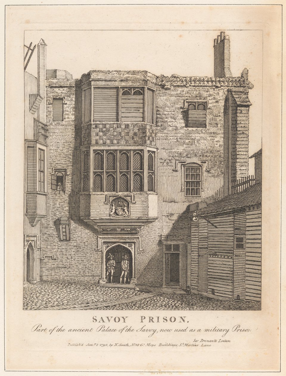 Prisión de Savoy de John Thomas Smith