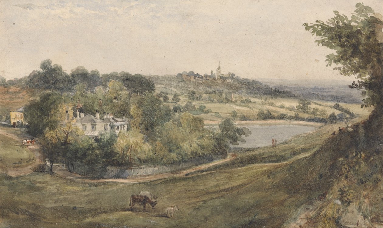 Vale of Health - Hampstead de John Thomas Smith