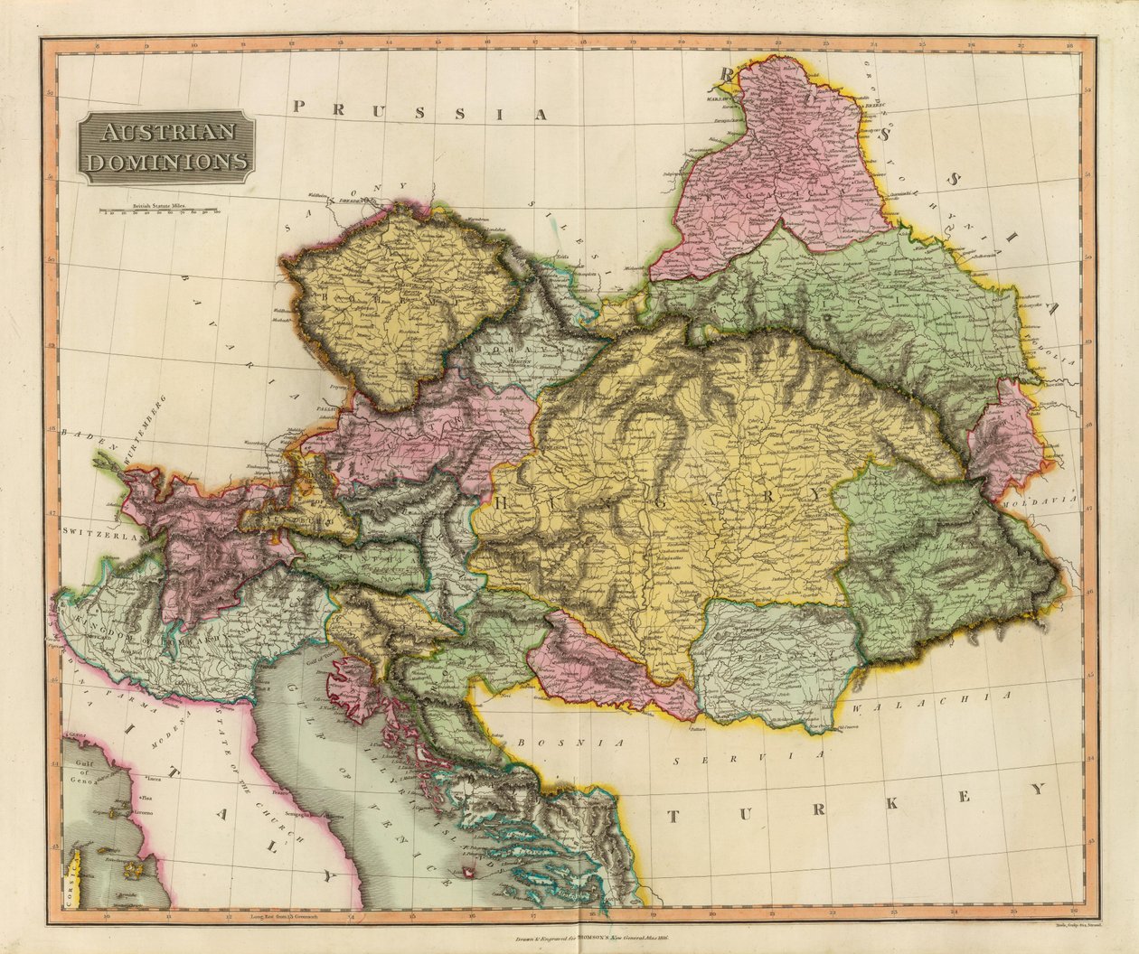 Dominios austriacos (Thomson, 1816) de John Thomson