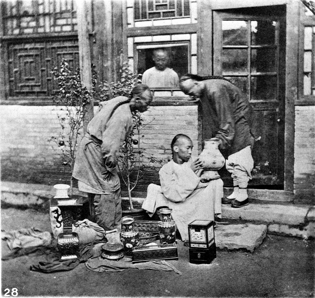 China, el brocanner o el amante del arte c. 1870 de John Thomson