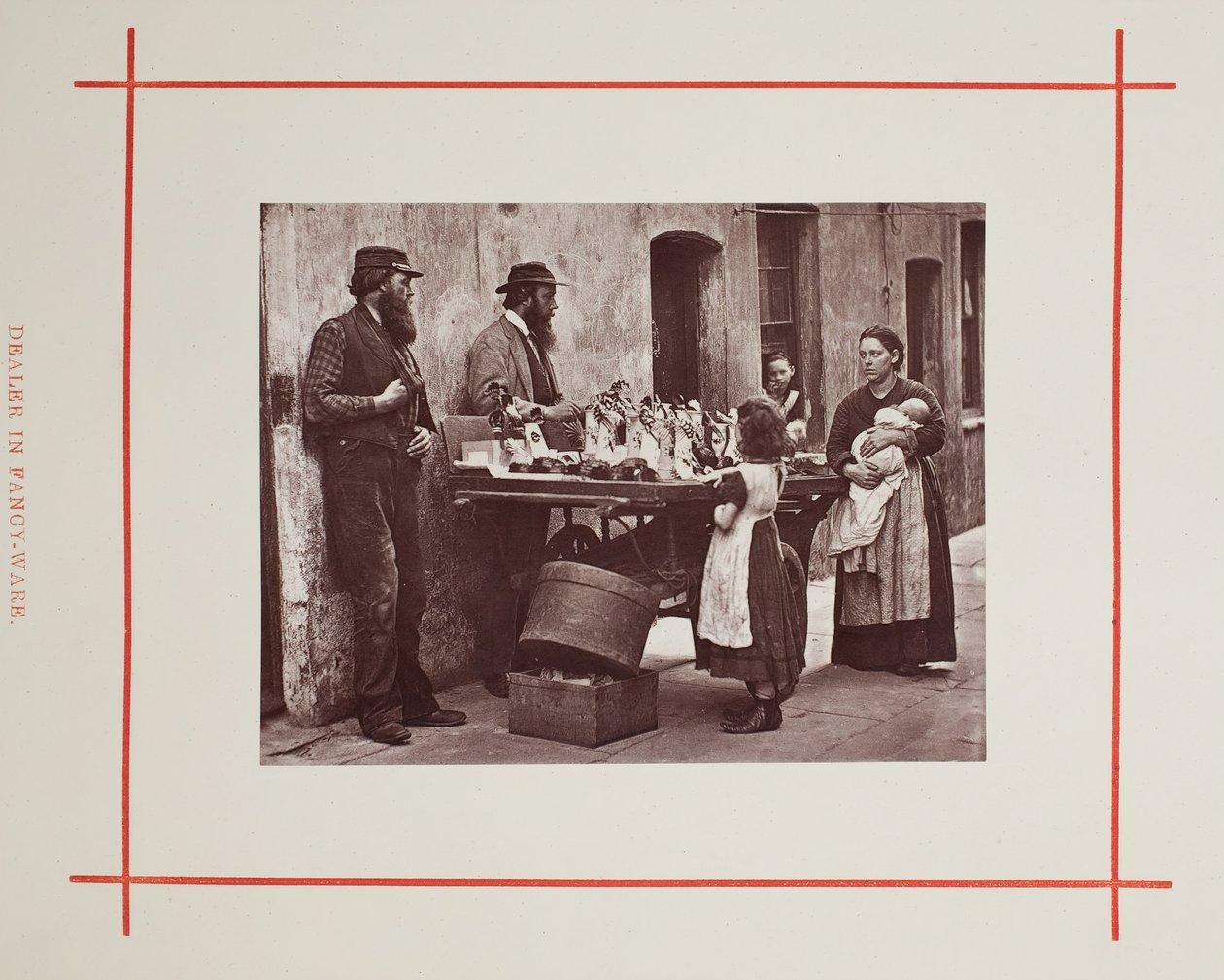 Vendedor de artículos de lujo, 1877 de John Thomson