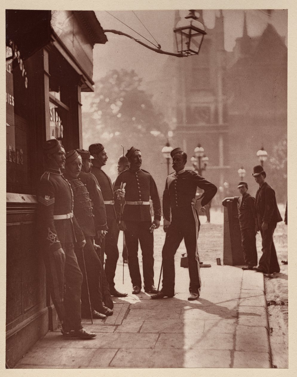 Reclutamiento de sargentos en Westminster de John Thomson