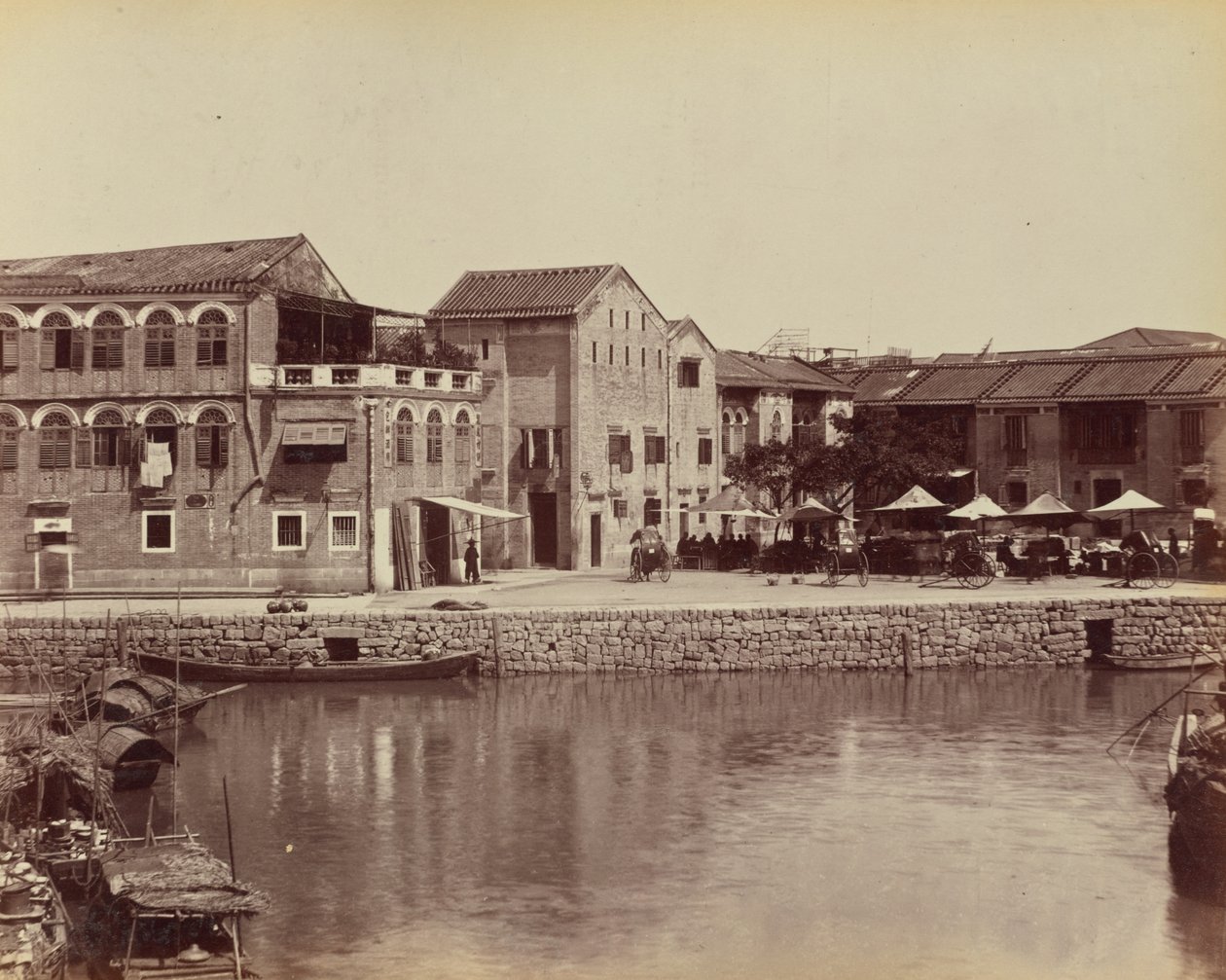 El Bund, Macao de John Thomson