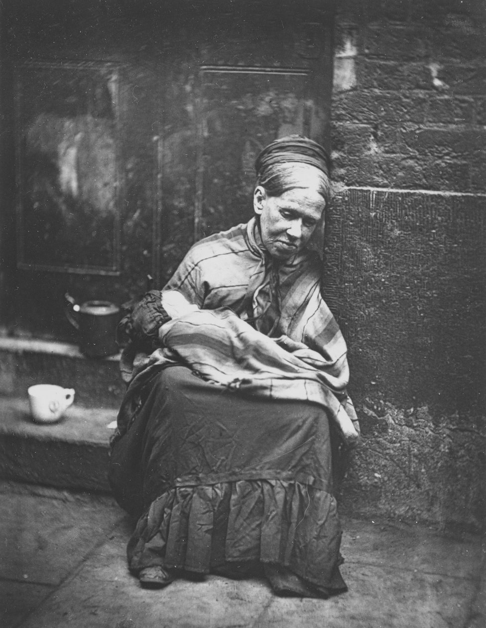 Los arrastrados, de La vida en la calle en Londres, por J. Thomson y Adolphe Smith, 1877 de John Thomson