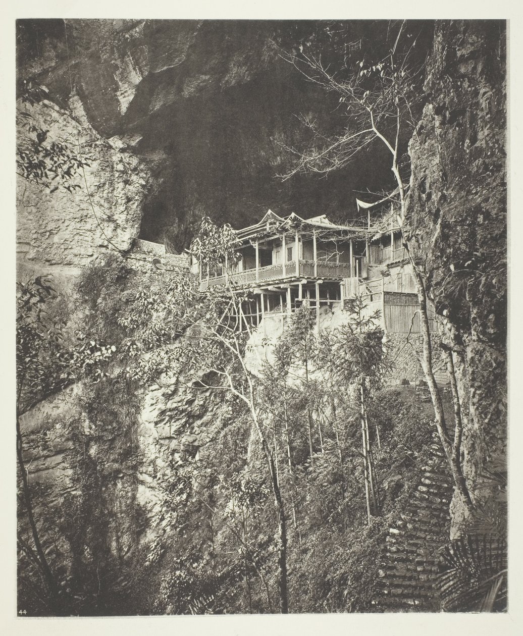 Monasterio Yuenfu de John Thomson
