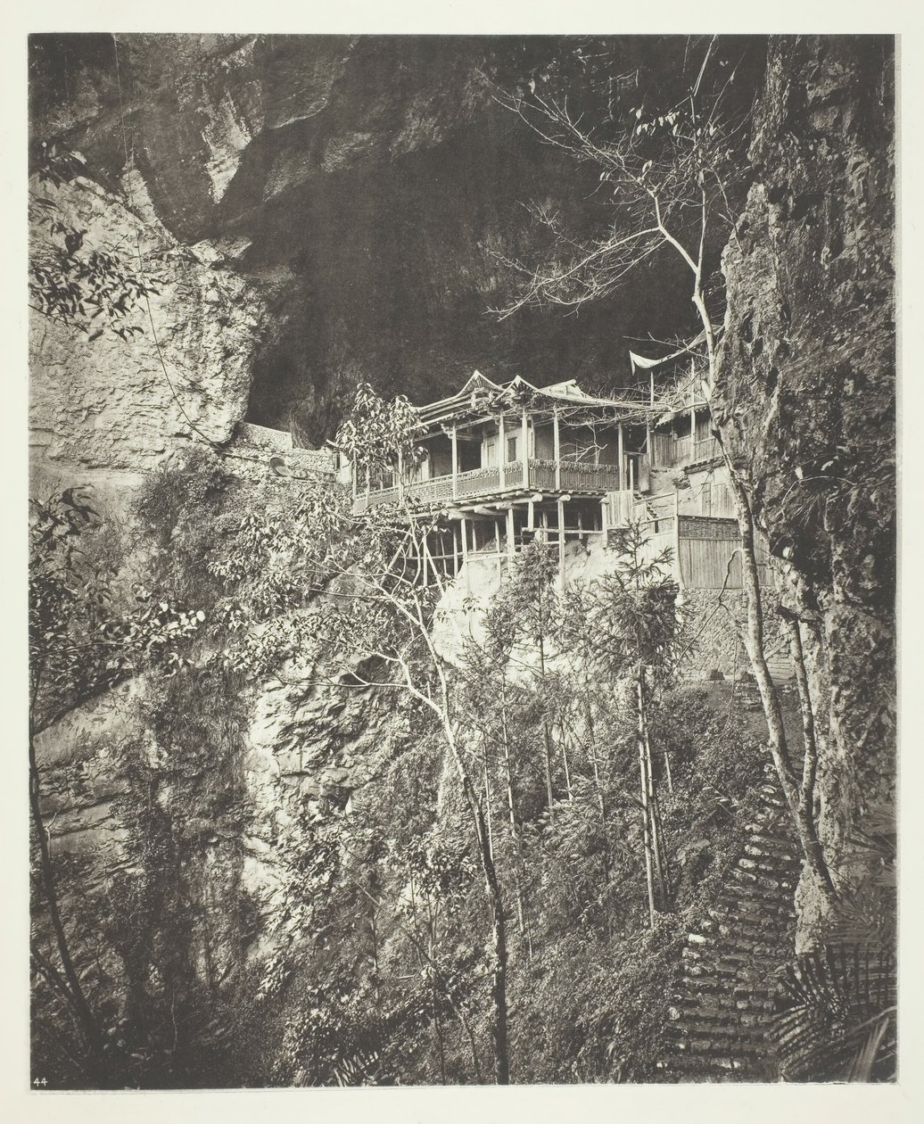 Monasterio de Yuenfu, c. 1868 de John Thomson