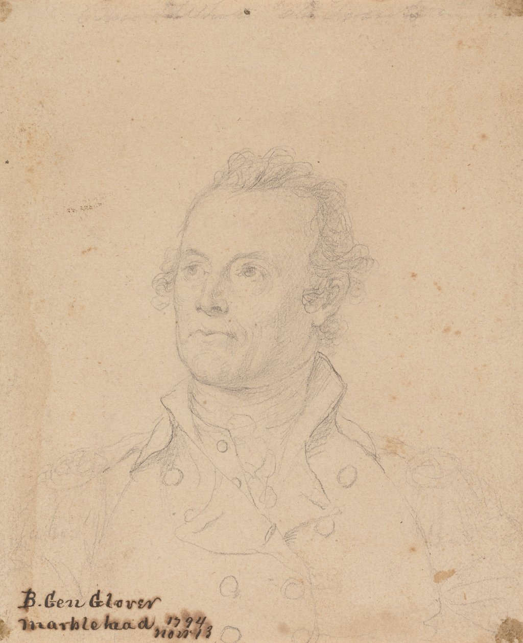 General de Brigada John Glover de John Trumbull