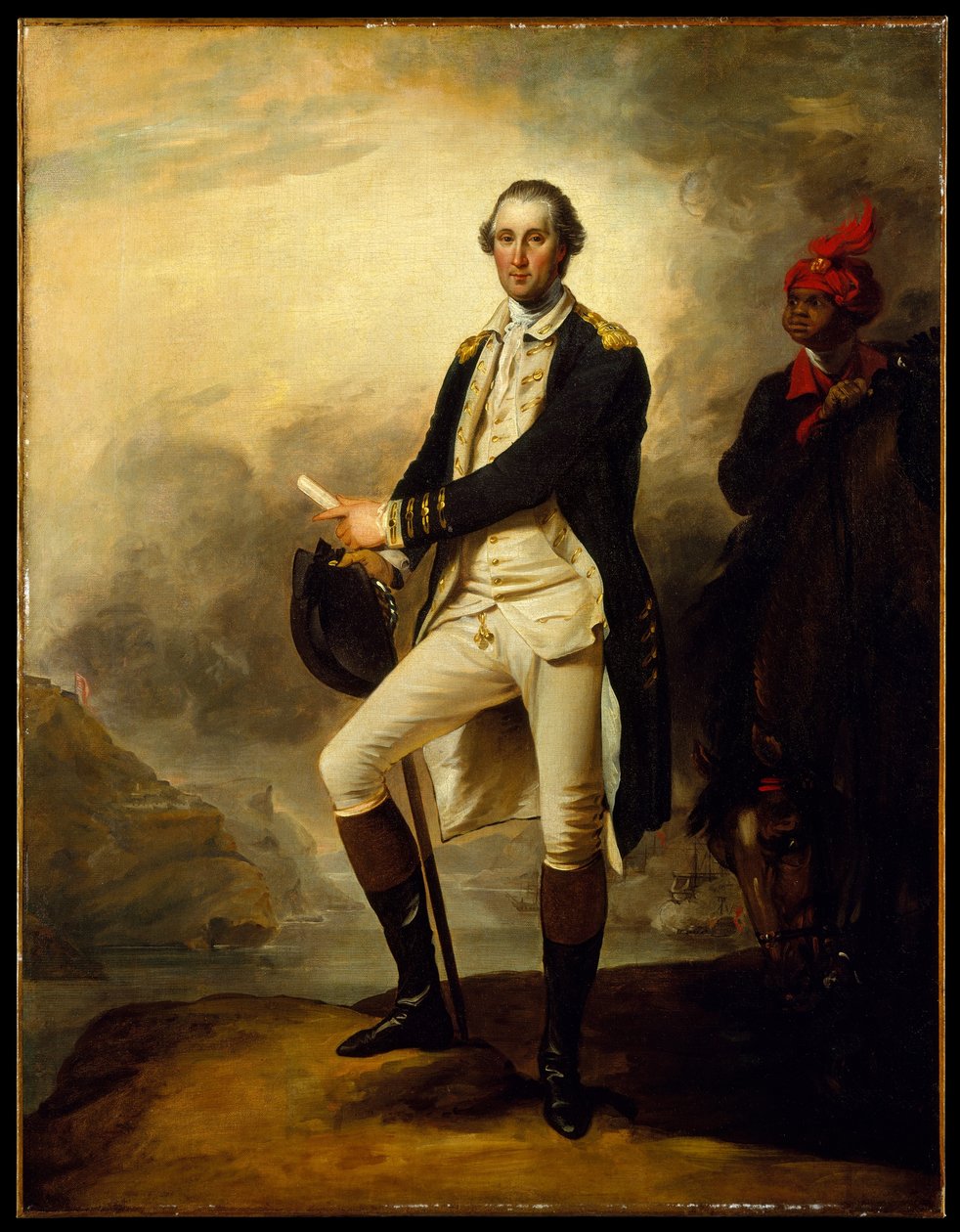 George Washington y William Lee (George Washington) de John Trumbull