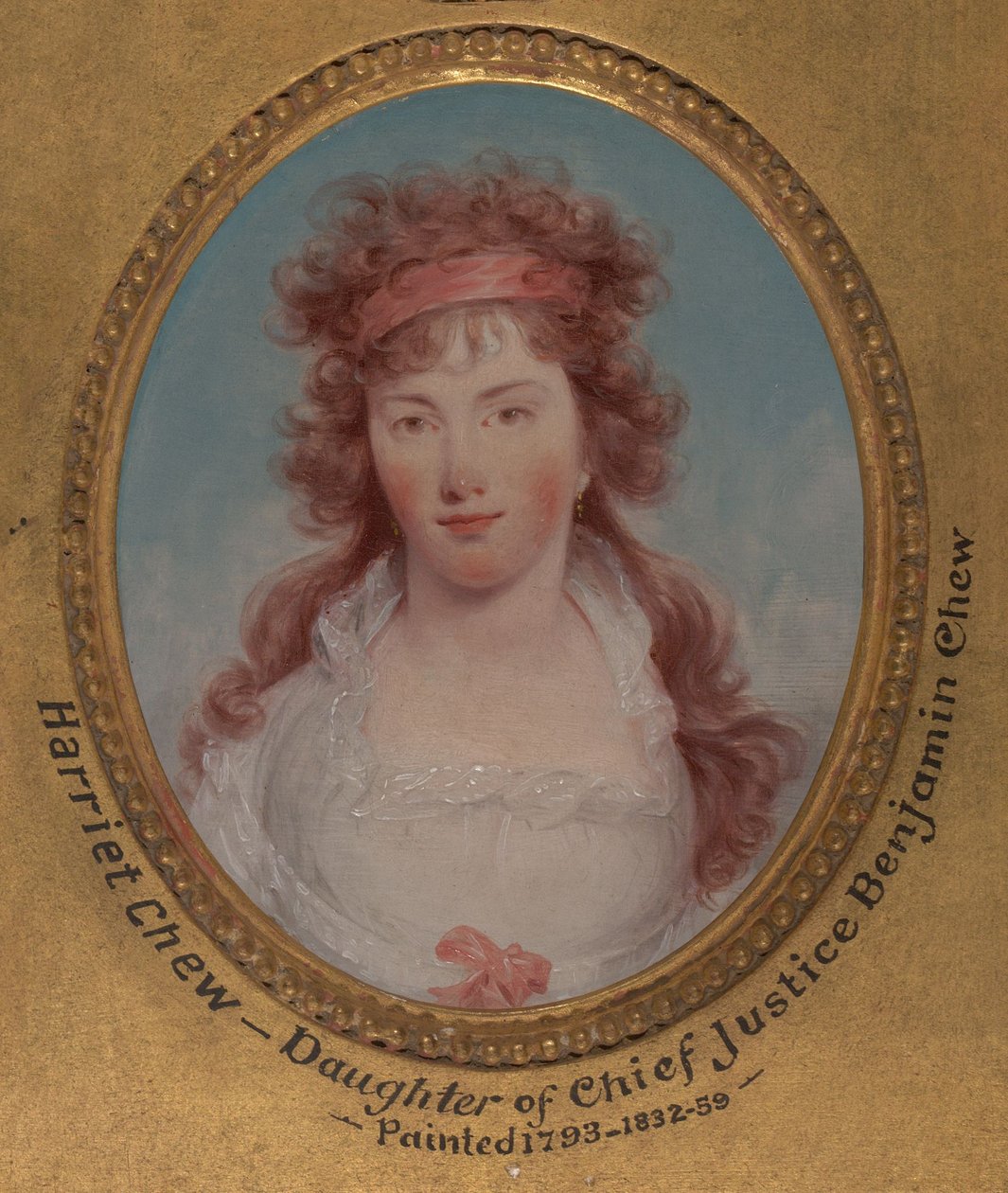 Harriet Chew (später Harriet Chew Carroll, 1775–1861) de John Trumbull