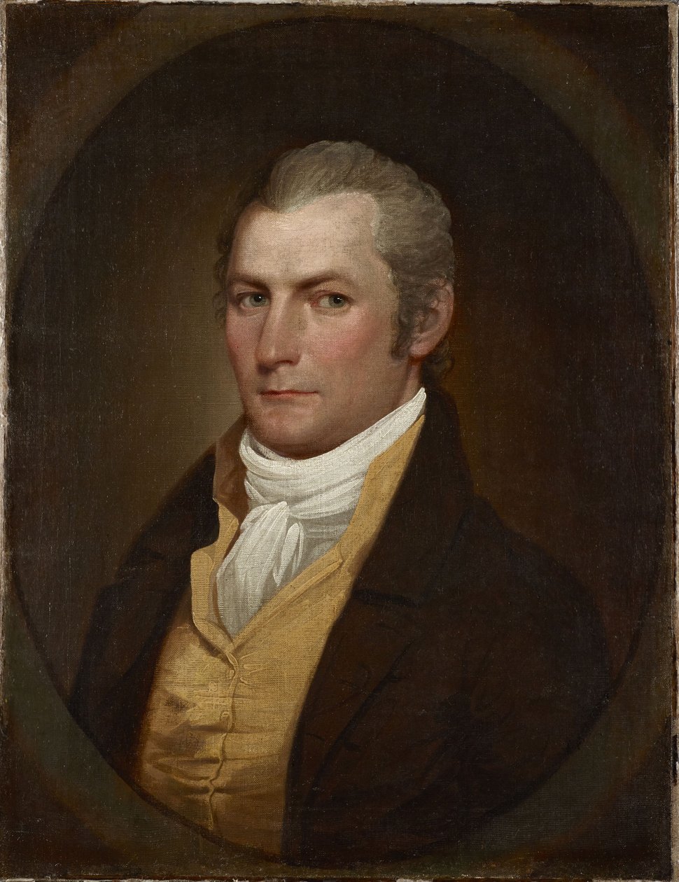 Retrato de un hombre de John Trumbull