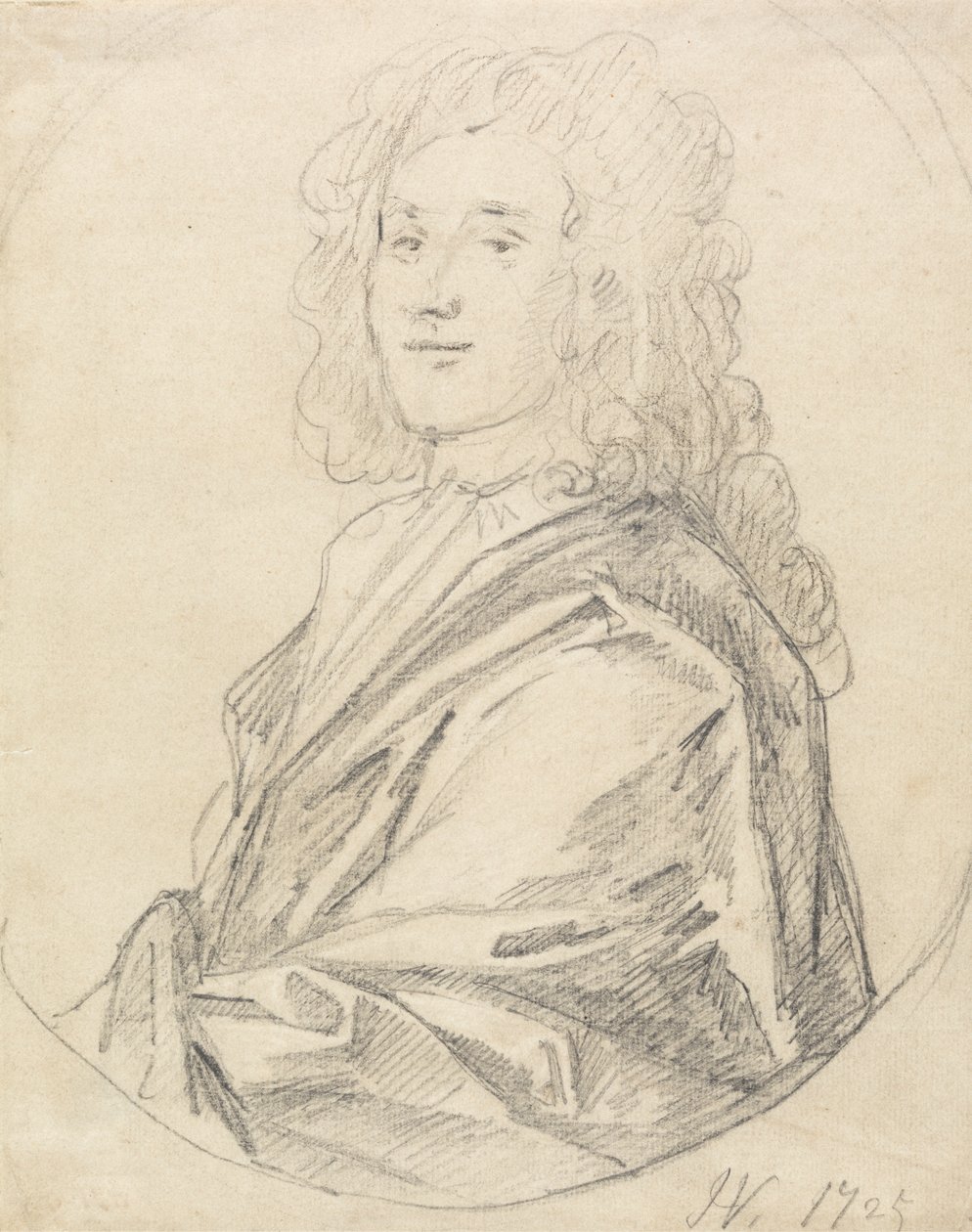 Retrato de un caballero de John Vanderbank