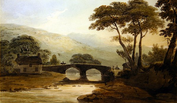 Puente de Baddgelert de John Varley