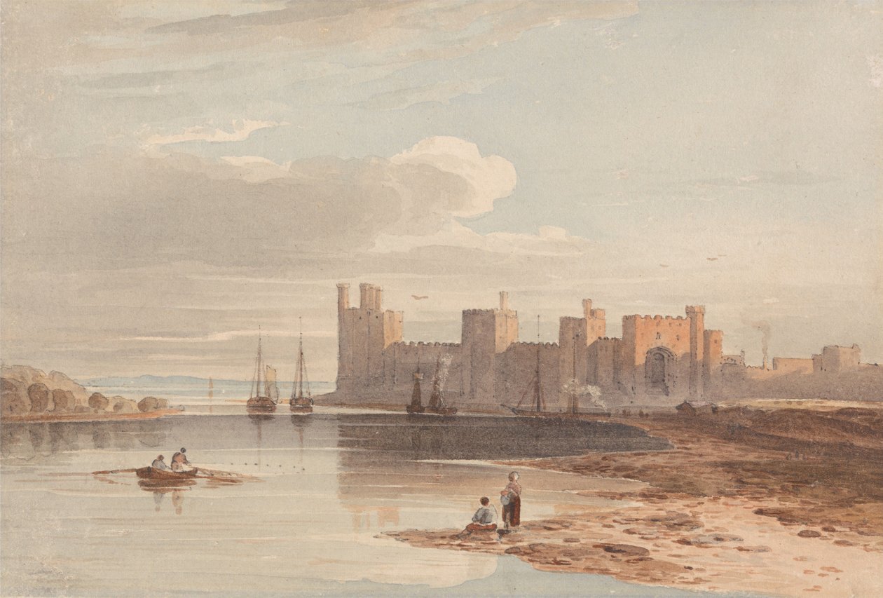 Castillo de Carnarvon de John Varley