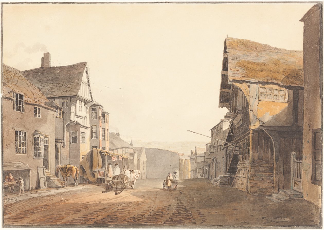 Conway, en el norte de Gales de John Varley