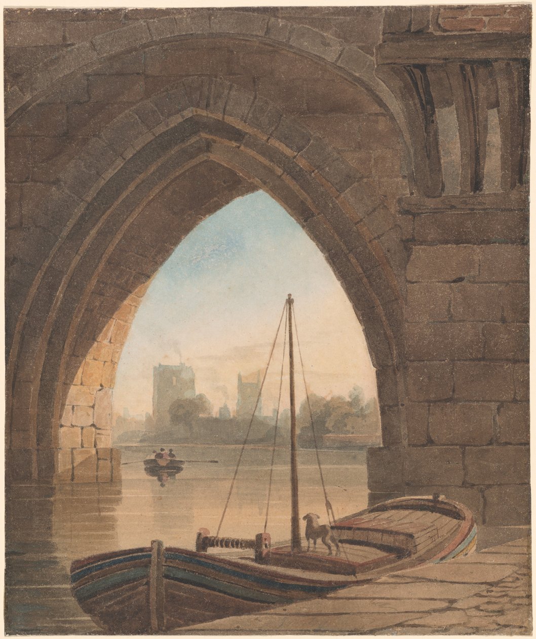 Mirando bajo el puente de John Varley