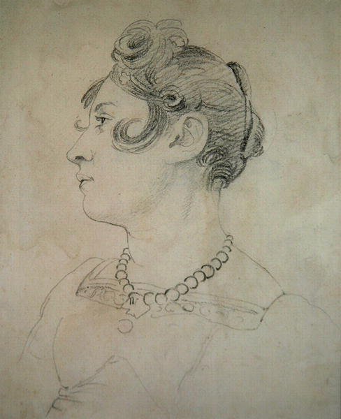 Retrato de Matilda Lowry de John Varley
